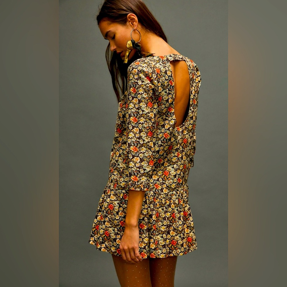 Free People The Avenue Mini Dress NWT